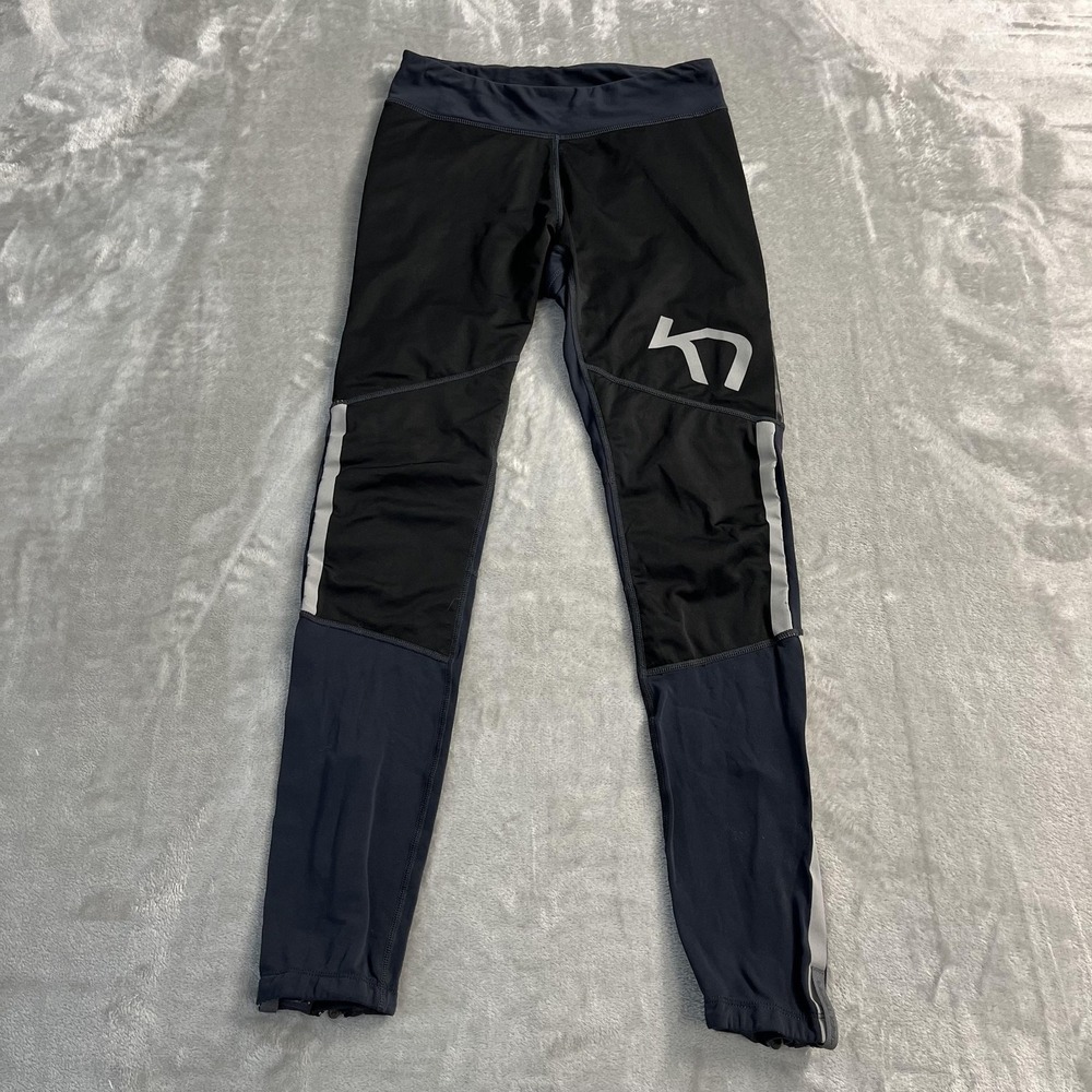 Kari Traa Black and Gray Performance Leggings
